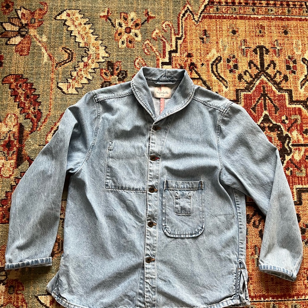 Imperfects Shepherds Shirt in Primo Denim, size Large